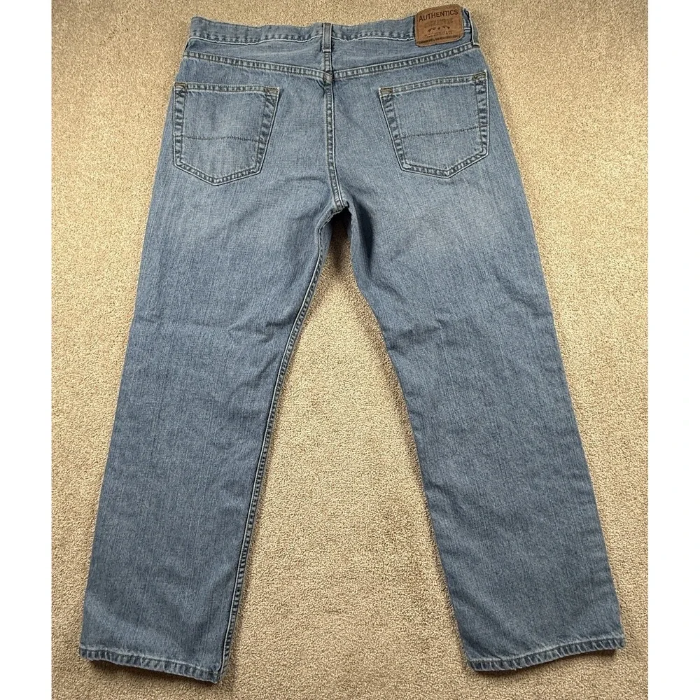 Authentics Levi Strauss Straight Leg Mens Jeans‎ 36x30 Blue Denim